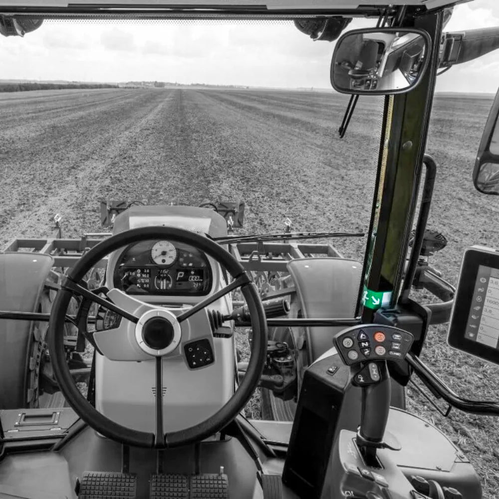 Massey Ferguson 7600 and 7700 Series right A-pillar – CabGear cab identification